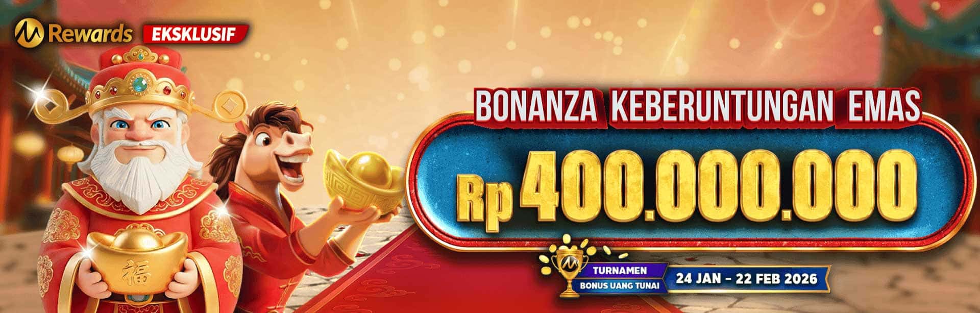 MG - BONANZA KEBERUNTUNGAN EMAS